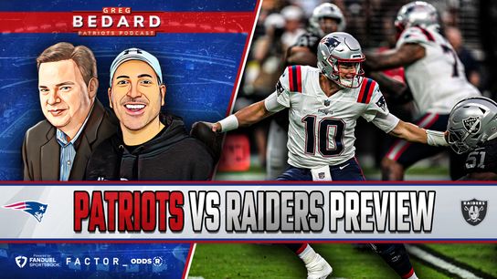 .@fdsportsbook @factormeals @_OddsR Bedard Patriots Podcast: Mac's last stand vs. Raiders? taken at BSJ Headquarters (Patriots)